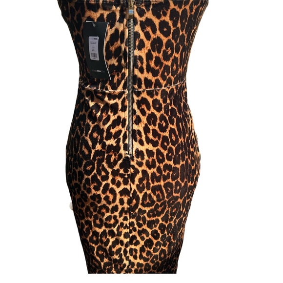 Cheetah Bodycon Dress - Picture 3 of 3